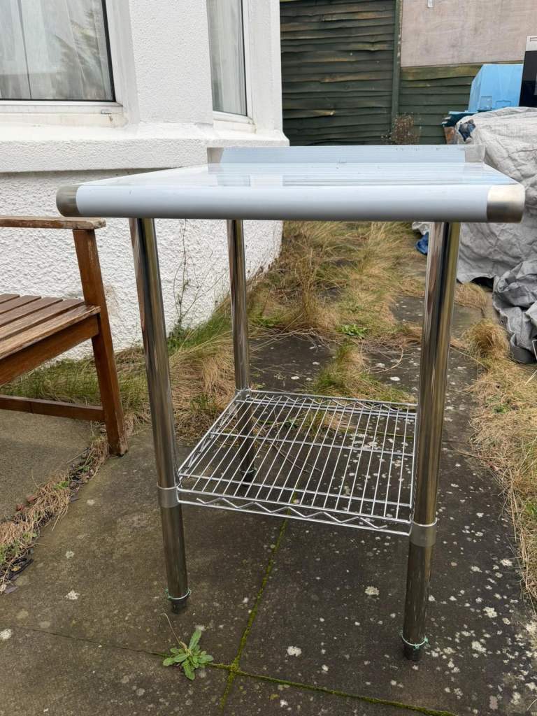 BRAND NEW STAINLESS STEEL TABLE 