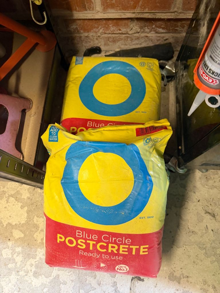 Blue Circle Postcrete – Ready to Use, New Bags