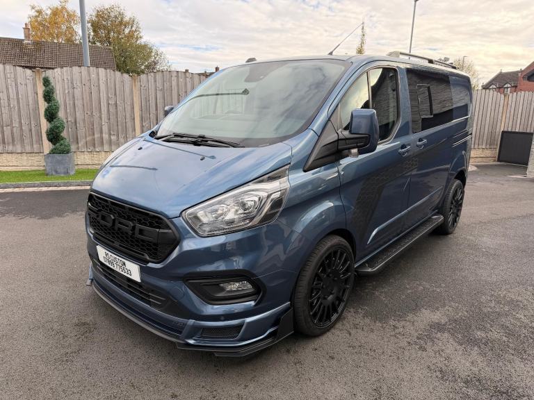 2021/21 FORD TRANSIT CUSTOM LTD RS EDITION 170 SWB CREW VAN 7 SEATS "NO VAT"