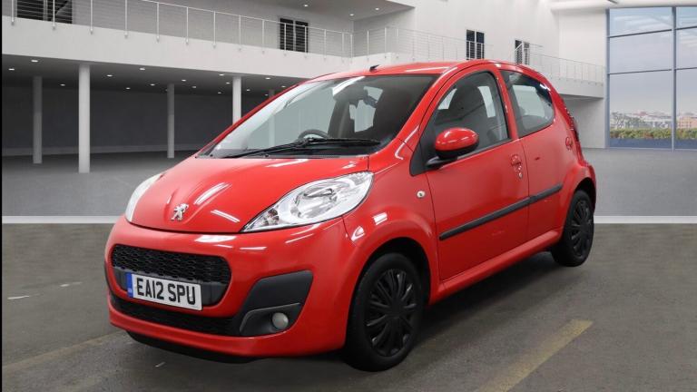2012 Peugeot 107 1.0 Active 5dr HATCHBACK Petrol Manual