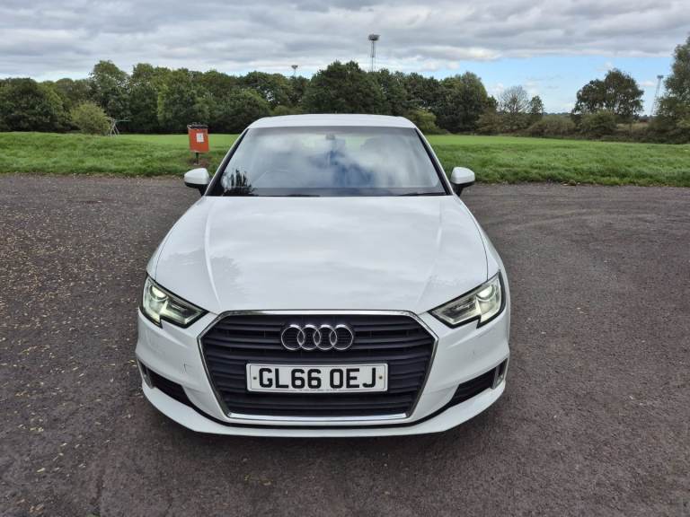 AUDI A3 1.6 TDI SPORT SPORTBACK 2017 66 REG ULEZ FREE FACELIFT 6 SPEED MOT 2027 TAX 20 PER YEAR 