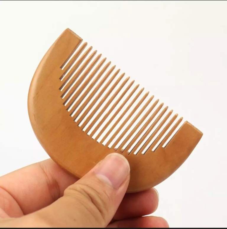 New Small Mahogany Beard Comb – Peach Wood, £5.00 for Sale