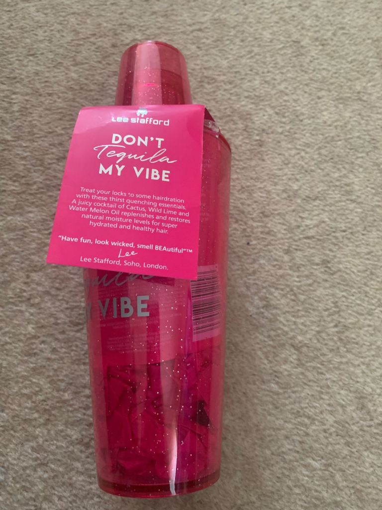 Lee Stafford don’t tequila my vibe 
