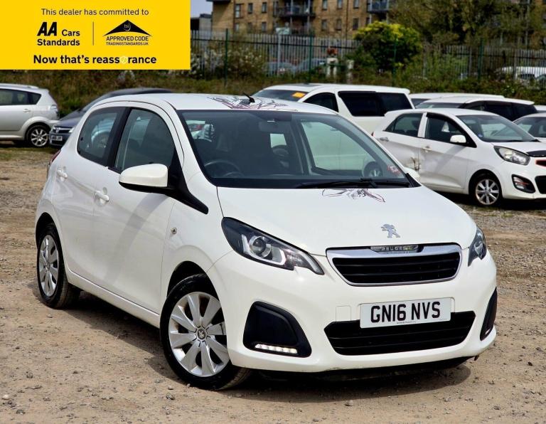 2016 Peugeot 108 1.0 Active Hatchback 5dr Petrol 2 Tronic Euro 6 (68 ps) Hatchback Petrol Automatic