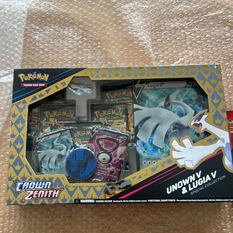 Pokemon crown zenith lugia collection 