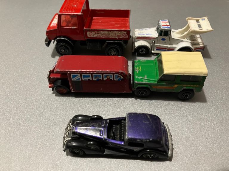 Job Lot of 5 Vintage Matchbox/Die-Cast Toy Cars