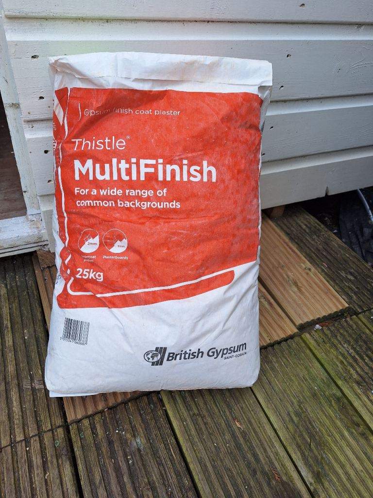 25kg bag finishing plaster