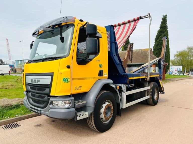DAF LF 250 2016 (16) 18 TON SKIP LOADER, BOUGHTON EQUIPMENT, EURO 6