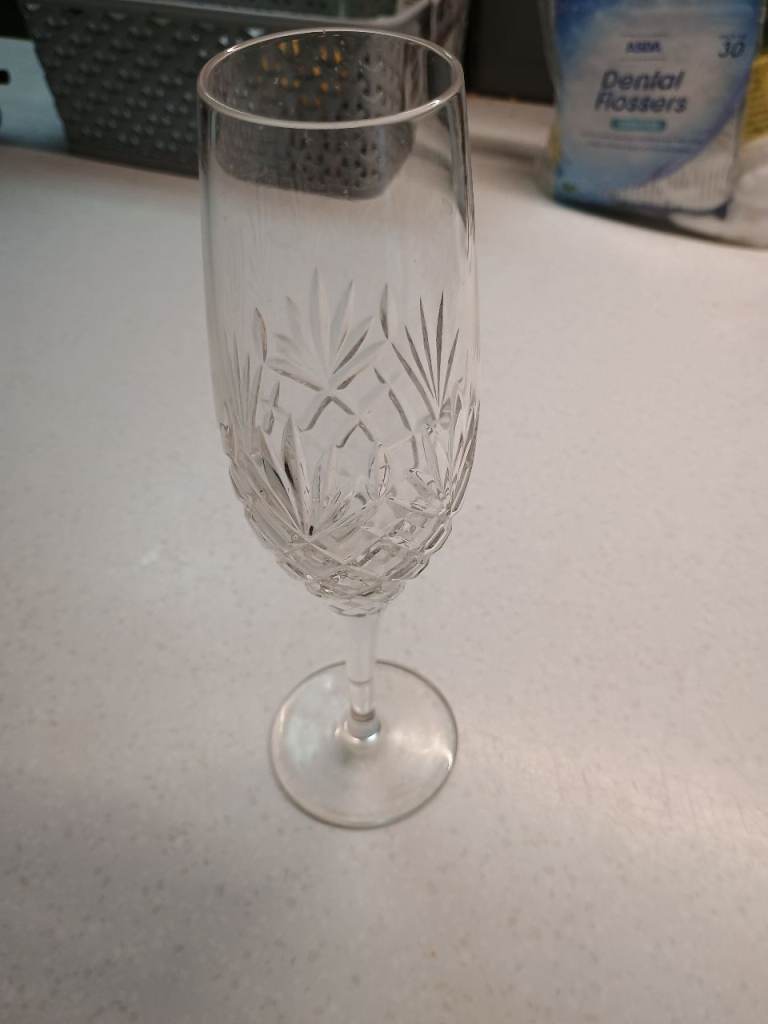 Edinburgh Crystal Vienna Champagne Glasses