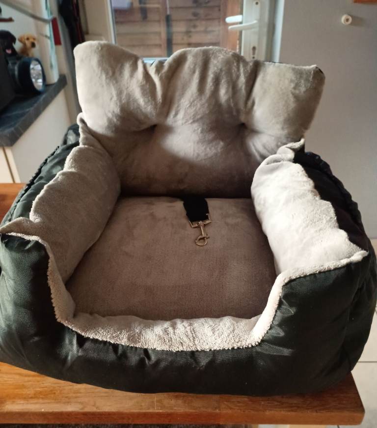 Plush Dog Car Seat