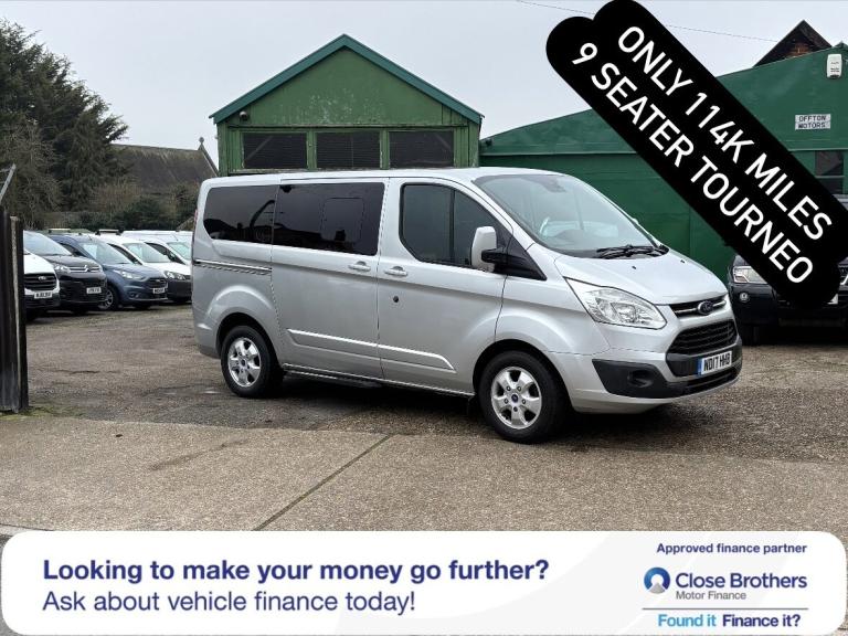 FORD TOURNEO CUSTOM 2.0 310 EcoBlue Titanium Silver Manual Diesel 2017