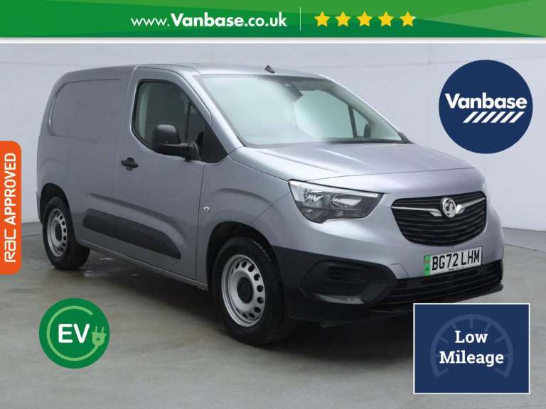 2022 Vauxhall Combo Electric 2300 50kWh Dynamic Panel Van 5dr Electric Auto L1 H1 (7.4kW Charger)...