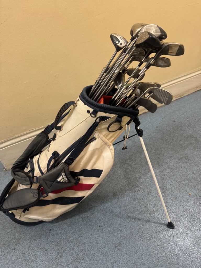 Golf Clubs & Bag
