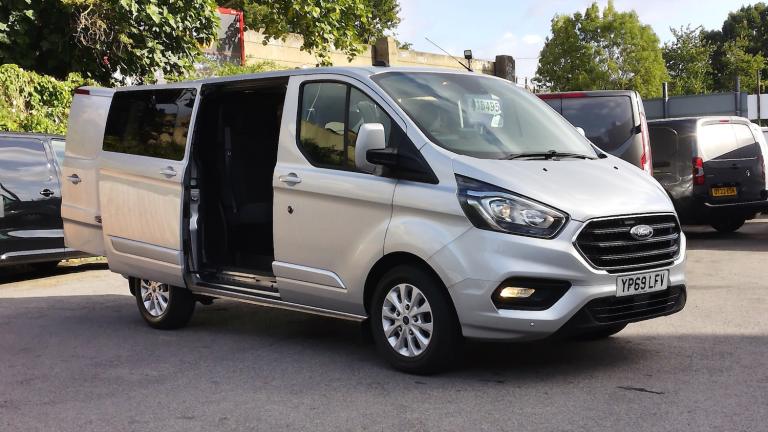 2019 Ford Transit Custom 320 LIMITED L1 SWB 6 SEATER DOUBLE CAB COMBI CREW VAN WITH AIR CONDITION...