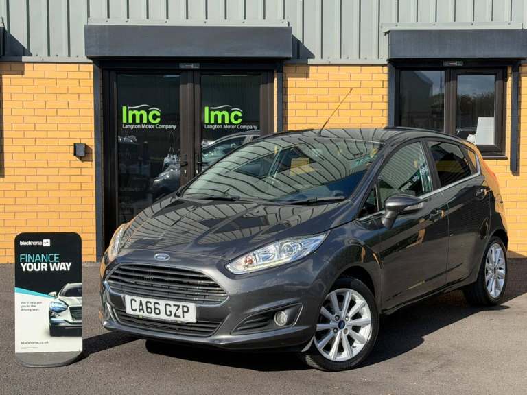 Ford Fiesta 1.0T EcoBoost Titanium Euro 6 (s/s) 5dr Petrol Manual