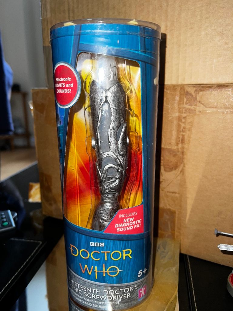 Doctor Who Thirteenth Doctor's Sonic Screwdriver - New in Box
