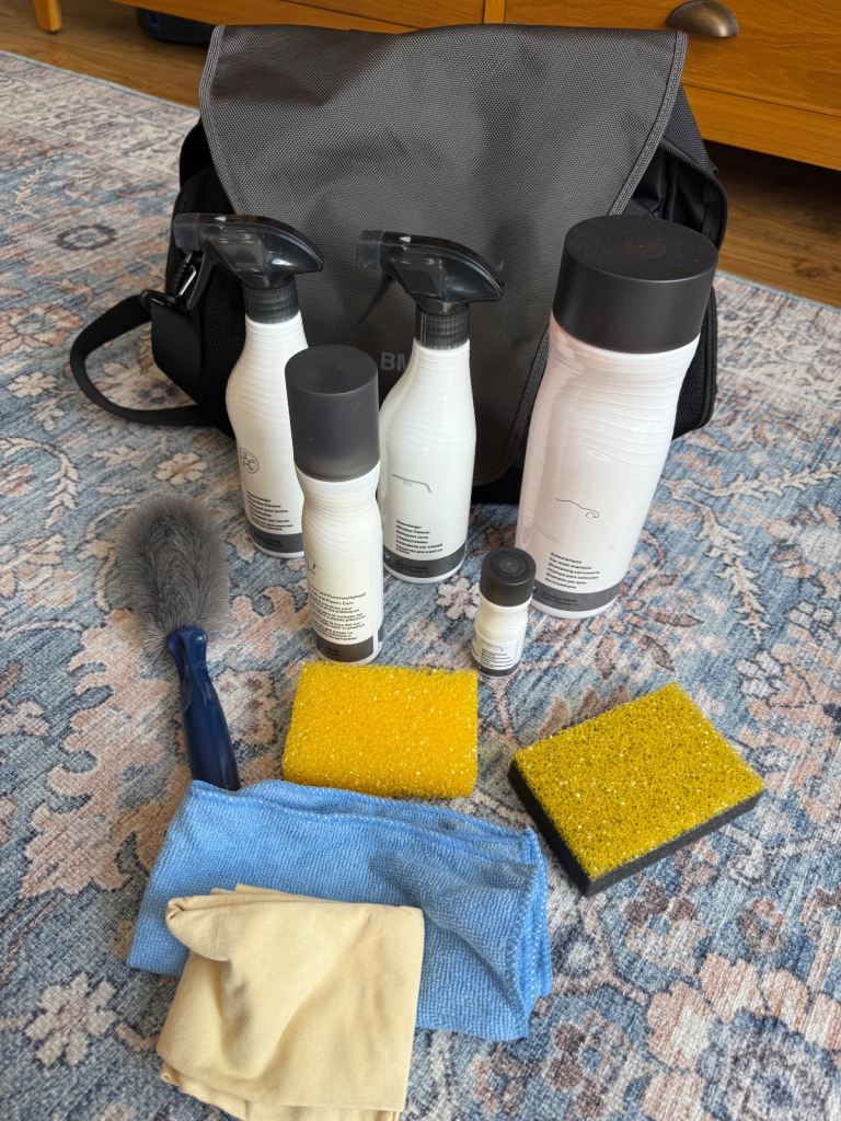 BMW car cleaning kit