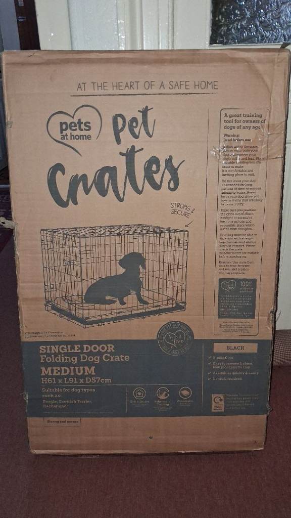 Pets at home dog crate
