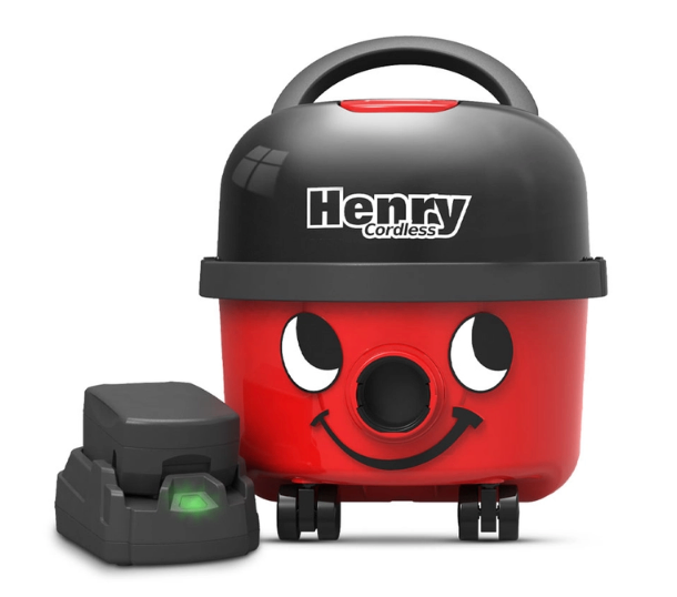 Henry battery powered vacuum