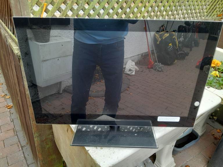 Television with DVD player