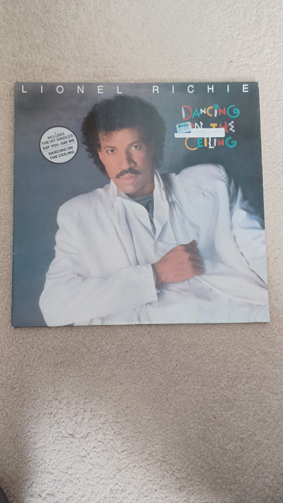 Lionel Richie Dancing On The Ceiling Album in mint condition