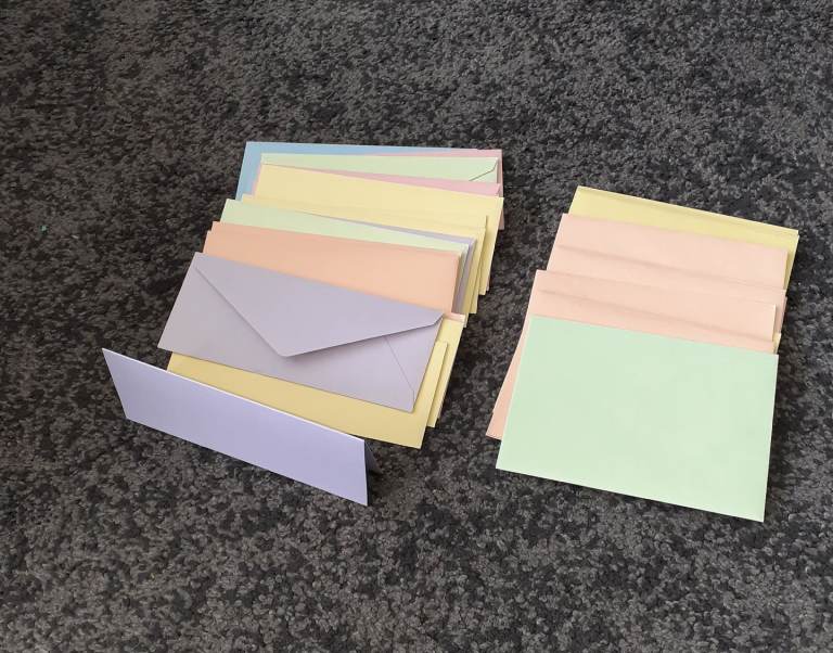 CRAFT ENVELOPES AND CARDS
