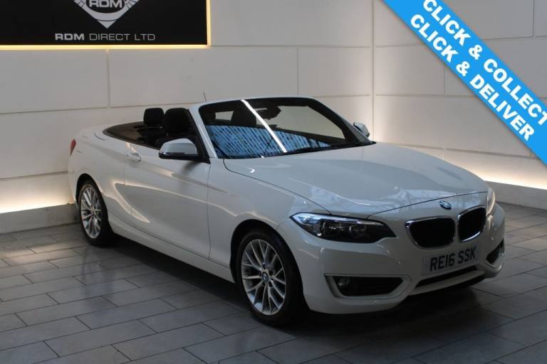 2016 BMW 2 Series 218i SE 2dr CONVERTIBLE PETROL Manual