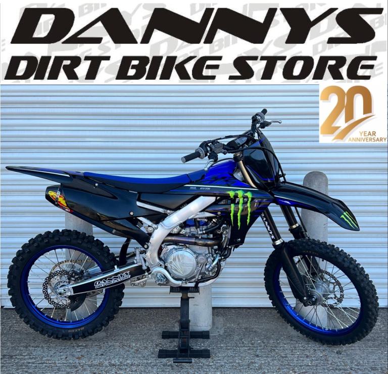 DANNYS DIRT BIKES MINT 17 HOUR YAMAHA YZF 450 2021 YZ450F MAY PX MX BIKE CRF KX 