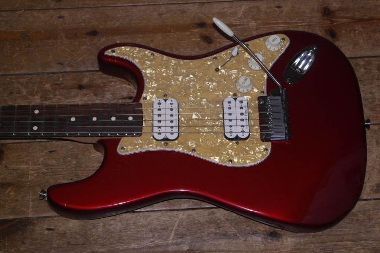 1997 Fender USA Big Apple Stratocaster Candy Apple Red fitted with 2016 Fender 60s Roadworn neck