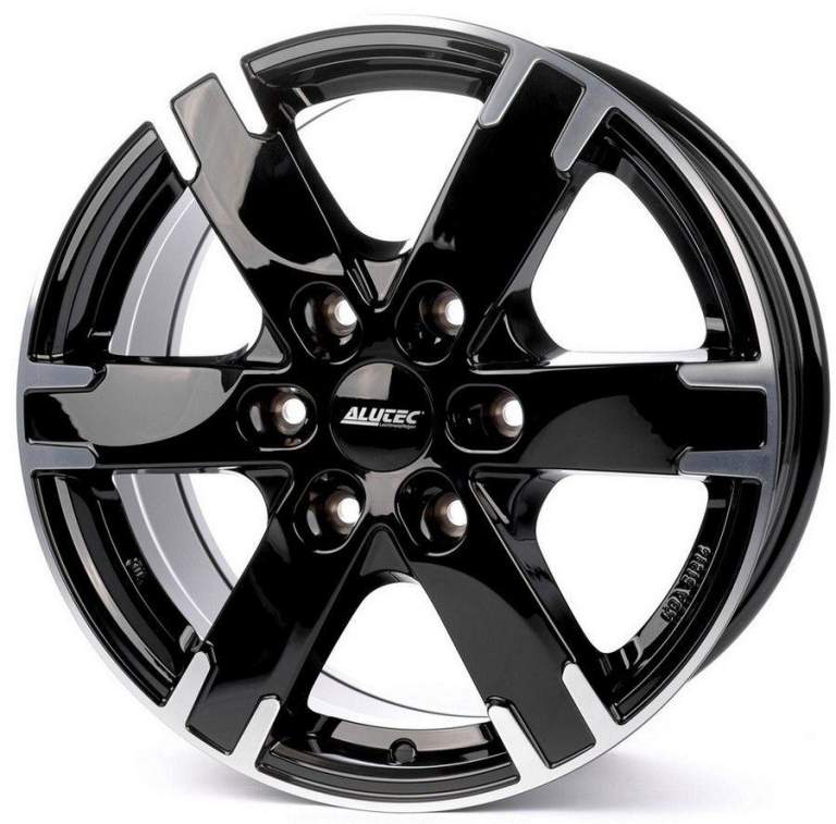 TOYOTA HILUX 4WD SET 4X 18'' ALUTEC TITAN GLOSS BLACK POLISHED NEW ALLOY WHEELS
