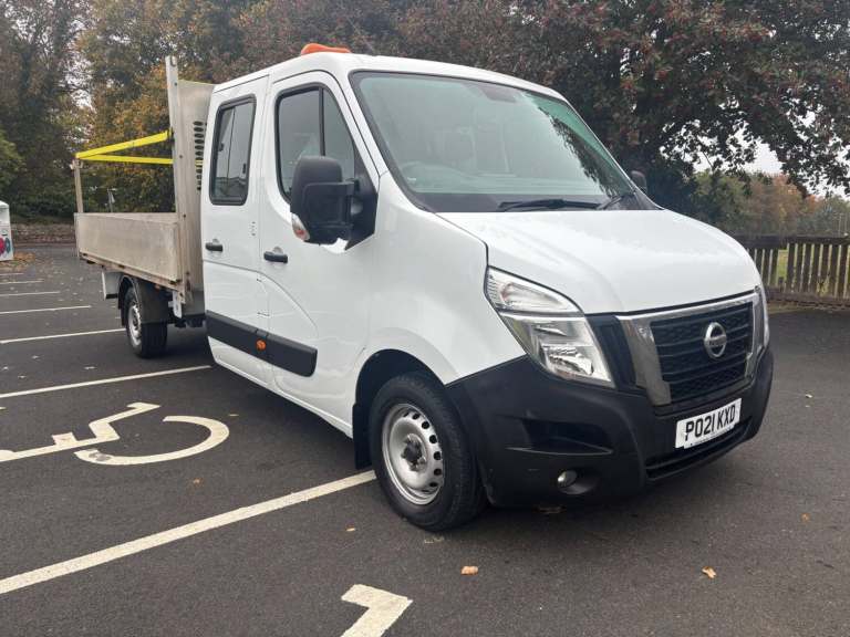 2021 Nissan NV400 2.3 dci 150ps H1 Tekna Tipper CHASSIS CAB DIESEL Manual