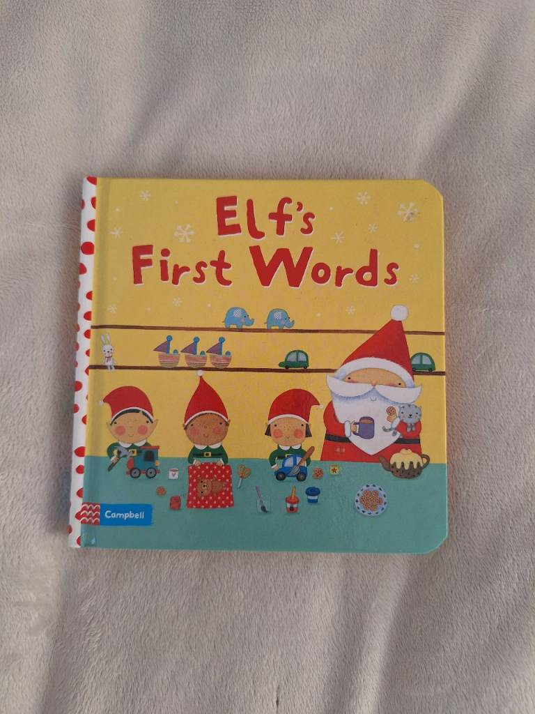 Elfs First Words Board Book 