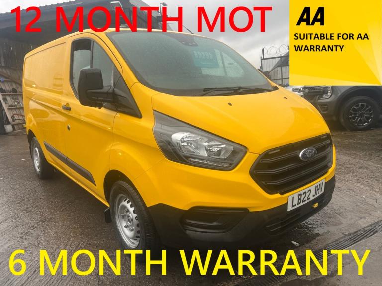 2022 Ford Transit Custom 2.0 EcoBlue 130ps Low Roof Leader Van PANEL VAN Diesel Manual