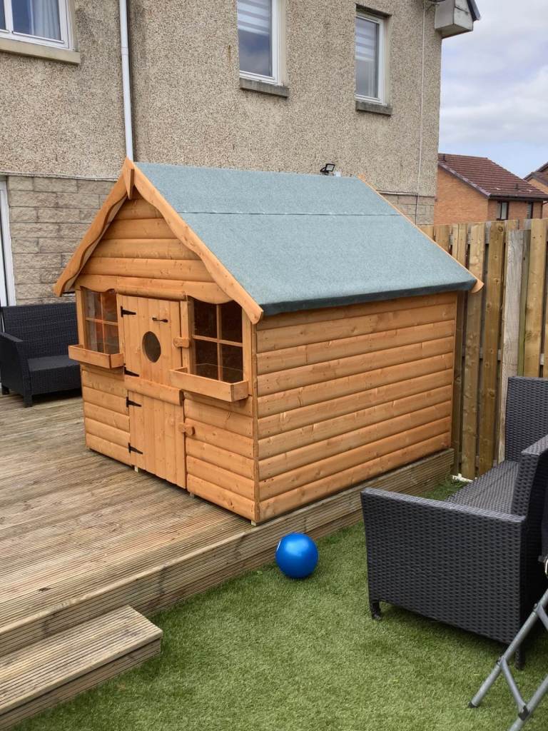 Amazing 6x6 Playhouse 20mm Log effect 