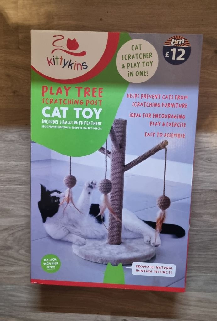 Play Tree Scratching Post Cat Toy 