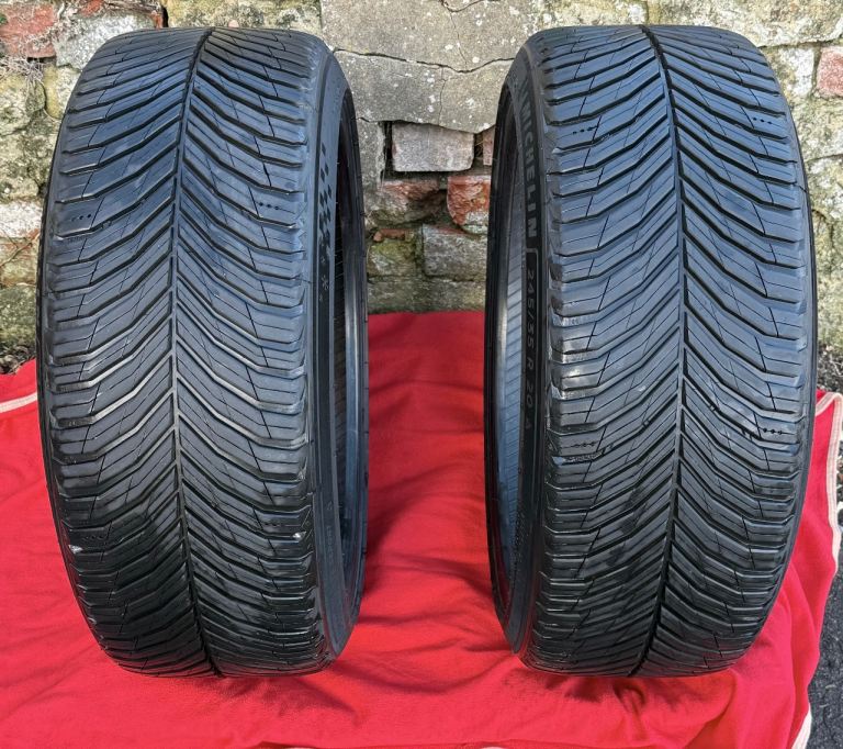 2x Michelin CrossClimate 3 Sport 245/35 R20 95Y XL – Nearly New