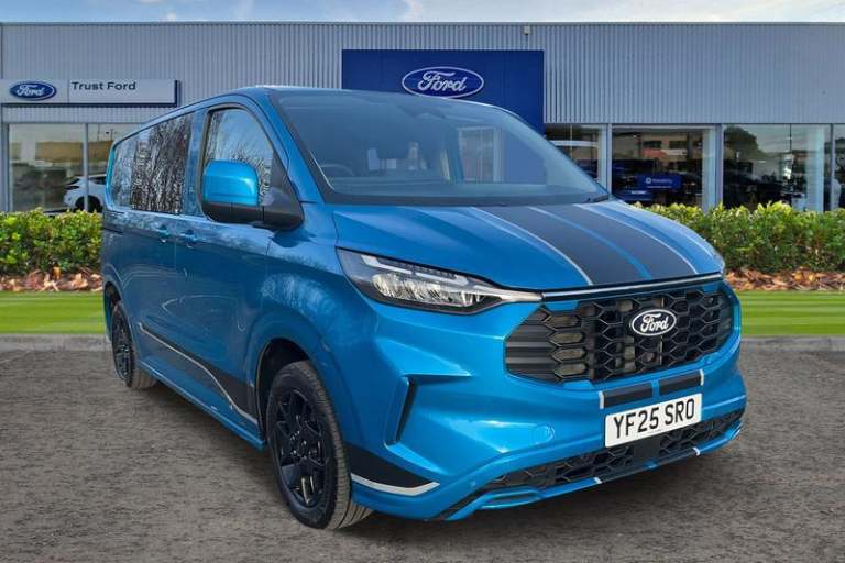 2025 Ford Transit Custom 2.0 EcoBlue 170ps H1 Double Cab Van Sport Auto PANEL VAN DIESEL Automatic