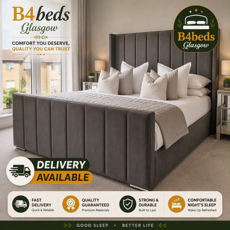 BRAND NEW SINGLE SMALL DOUBLE  DOUBLE  kINGSIZE  KING SIZE  BED FRAME WITH MATTRESS