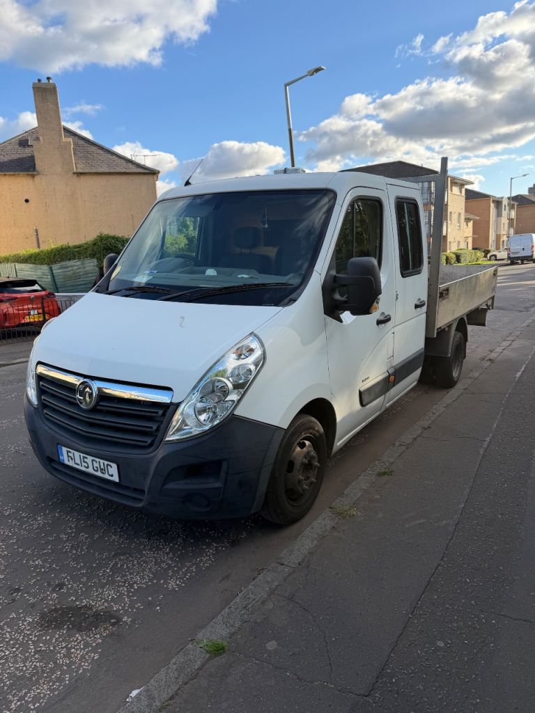 Vauxhall movano 2.3 Diesel R3500 Double cap tipper 
