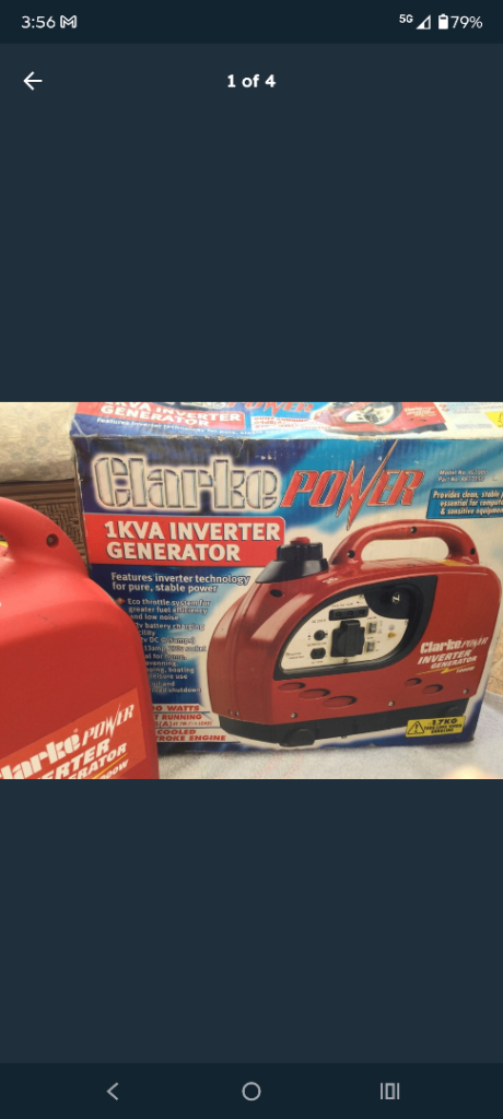 Clarke silent generator 