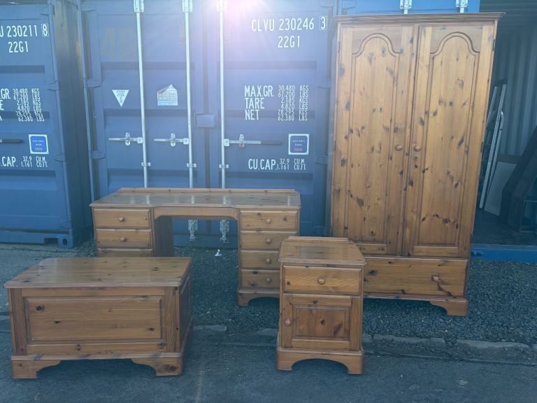 Ducal antique pine bedroom furniture 