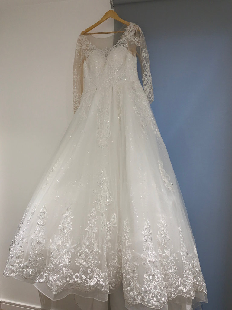 Wedding Dress with veil  