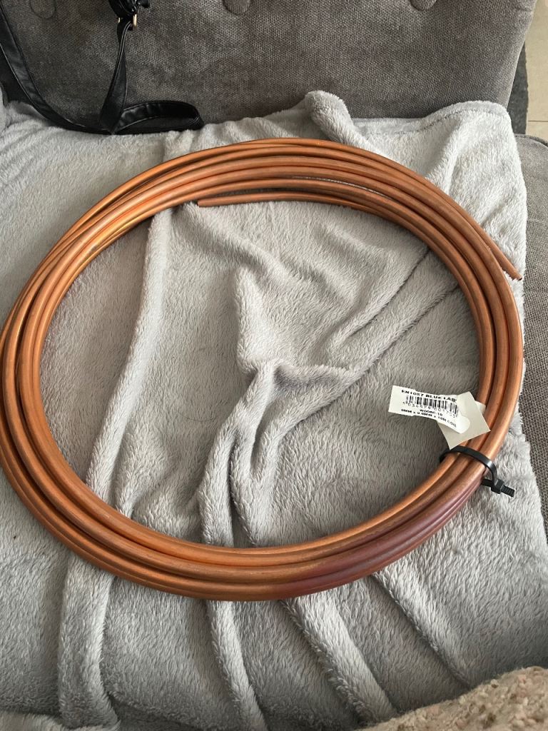 Plumbing copper pipe 