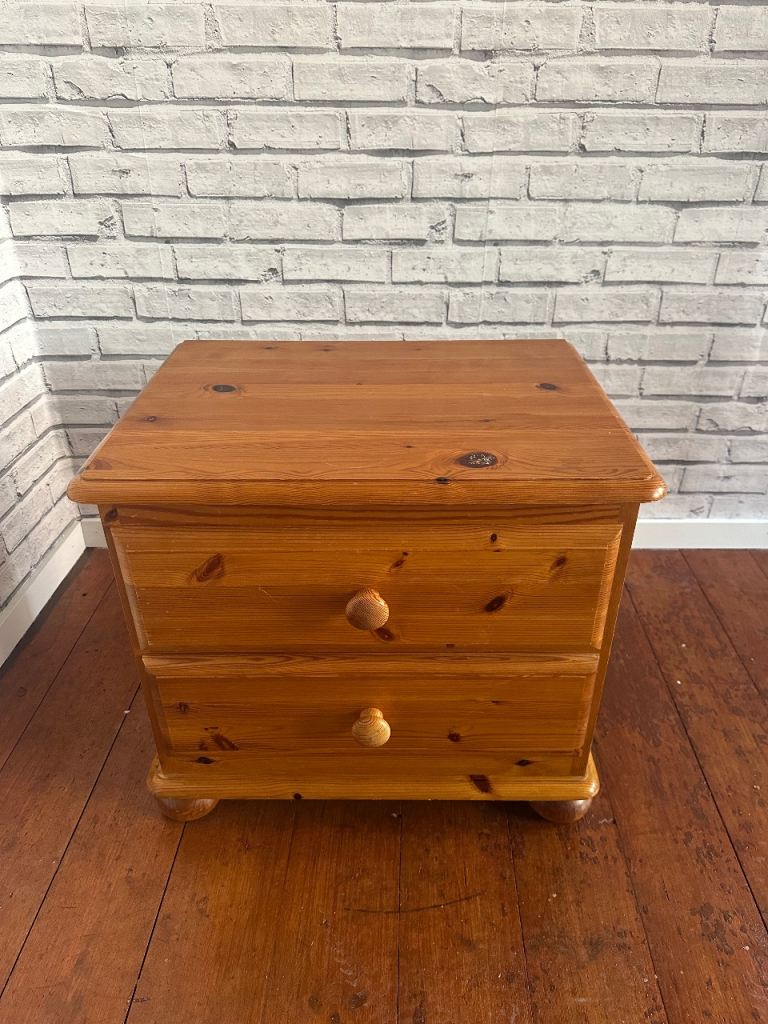 Pine Bedside Table - Can Deliver