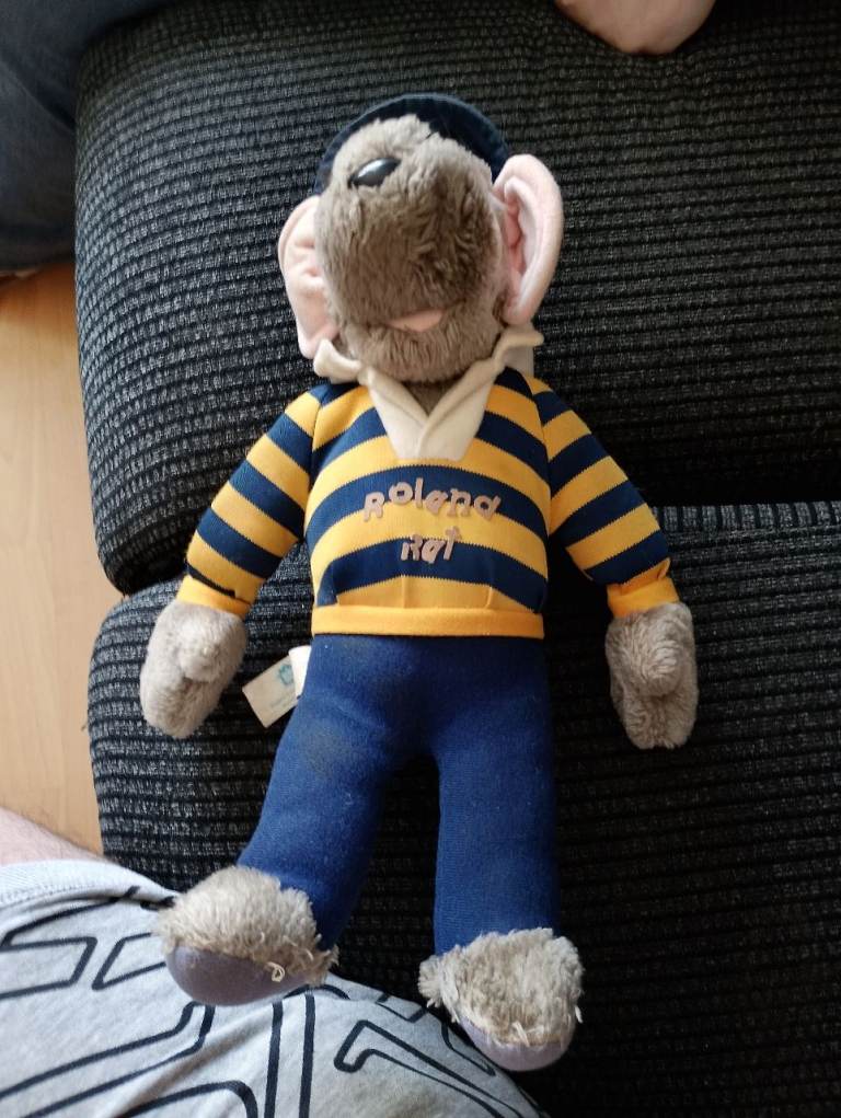 Roland rat 1982 original plushy £15