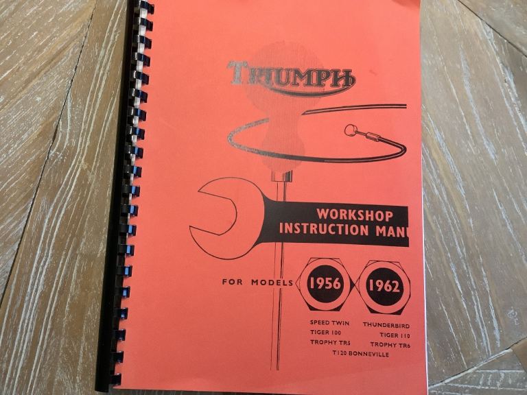 Triumph Pre unit 650 Workshop manual