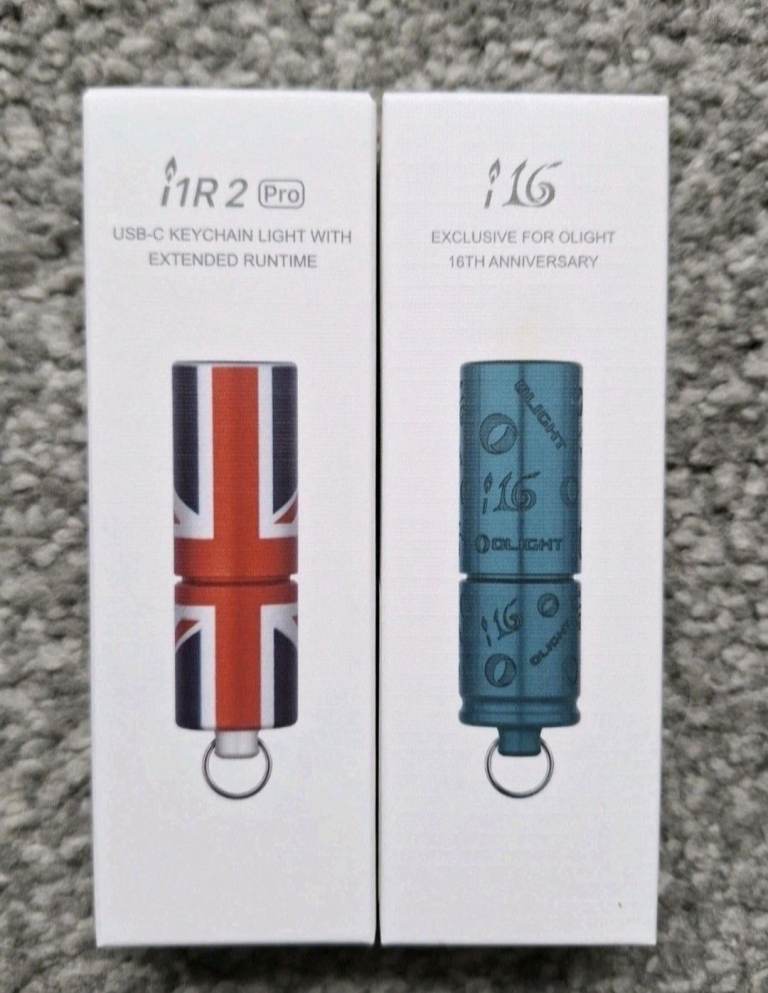 Olight and Klarus torch collection all types available brand new will post 