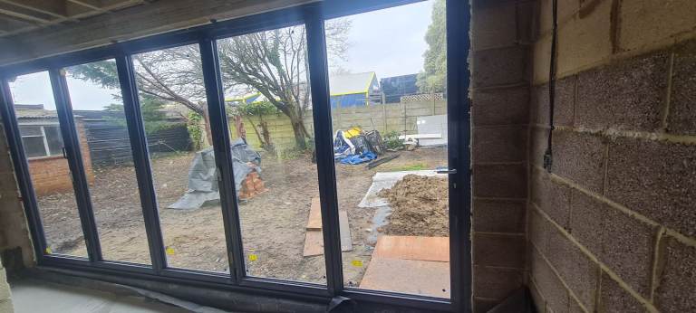 New freme Aluminium  Cortizo Bi fold door