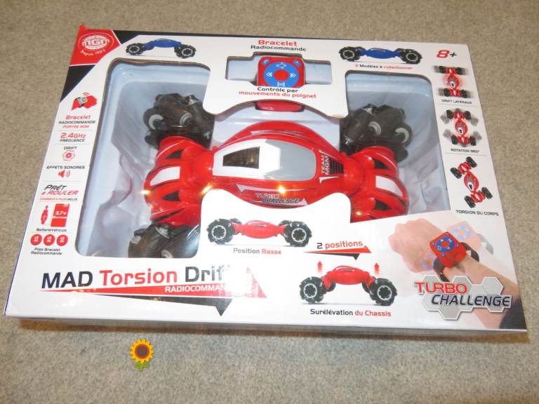 Remote control car by bracelet