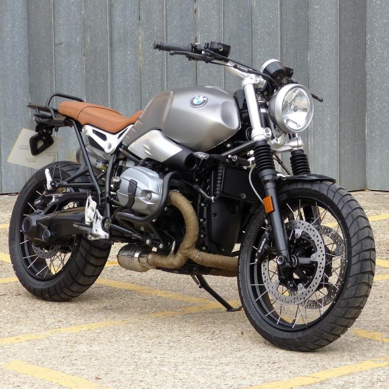 2017 BMW R NINE T SCRAMBLER X, CHERISHED LOW MILEAGE FSH MOTORCYCLE.